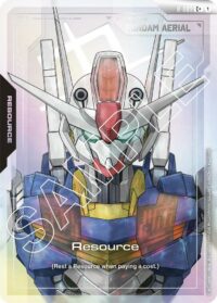 Resource Gundam Aerial (C+) - R-009 - Common