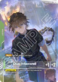 Duo Maxwell (R+) - GD01-090 - Rare
