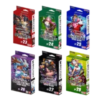 One Piece Card Game: Pack Decks ST23 al ST28 (Uno de cada uno, sin caja ni sobre op11)