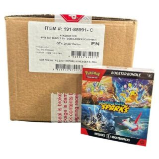Pokémon TCG 20x Booster Bundle Surging Sparks - Inglés (Case Sellado) [REMATE FINAL 2025]