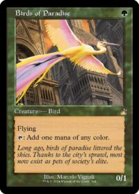 Birds of Paradise (Retro Frame) - #344 - Rare  - Español