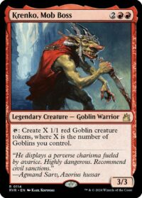 Krenko, Mob Boss (Foil) - #114 - Rare  - Español