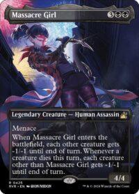 Massacre Girl (Anime Borderless) (Foil) - #425 - Rare  - Español