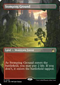 Stomping Ground (Borderless) - #299 - Rare  - Español