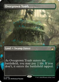 Overgrown Tomb (Borderless) (Foil) - #296 - Rare  - Español