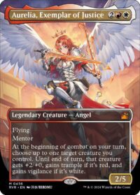 Aurelia, Exemplar of Justice (Anime Borderless) - #436 - Mythic  - Español