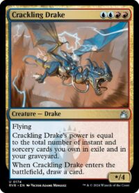 Crackling Drake (Foil) - #174 - Uncommon  - Español