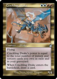 Crackling Drake (Retro Frame) (Foil) - #362 - Uncommon  - Español
