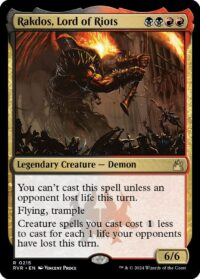 Rakdos, Lord of Riots (Foil) - #215 - Rare  - Español