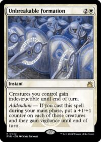Unbreakable Formation (Foil) - #32 - Rare  - Español