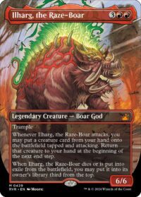 Ilharg, the Raze-Boar (Anime Borderless) - #429 - Mythic  - Español