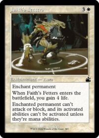 Faith's Fetters (Retro Frame) (Foil) - #307 - Common  - Español