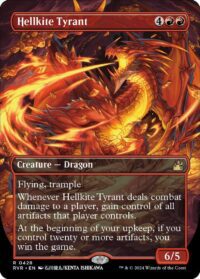 Hellkite Tyrant (Anime Borderless) - #428 - Rare  - Español