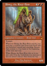 Ilharg, the Raze-Boar (Retro Frame) - #334 - Mythic  - Español