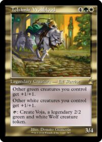 Tolsimir Wolfblood (Retro Frame) - #387 - Rare  - Español