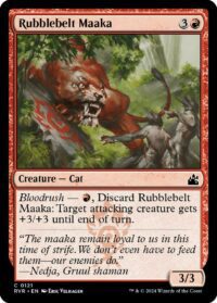 Rubblebelt Maaka - #121 - Common  - Español