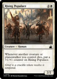 Rising Populace (Foil) - #25 - Common  - Español