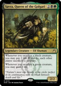 Savra, Queen of the Golgari (Foil) - #218 - Rare  - Español