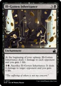 Ill-Gotten Inheritance - #77 - Common  - Español