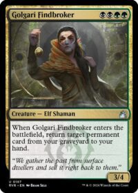Golgari Findbroker - #187 - Uncommon  - Español