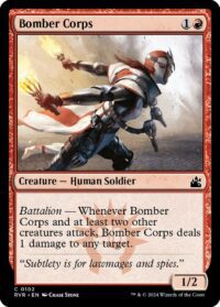 Bomber Corps (Foil) - #102 - Common  - Español