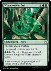 Wurmweaver Coil (Foil) - #161 - Uncommon  - Español