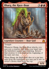 Ilharg, the Raze-Boar (Foil) - #113 - Mythic  - Español