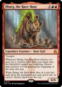 Ilharg, the Raze-Boar - #113 - Mythic  - Español