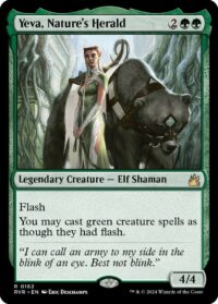 Yeva, Nature's Herald (Foil) - #162 - Rare  - Español