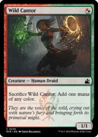 Wild Cantor (Foil) - #239 - Common  - Español