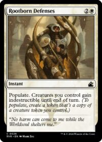 Rootborn Defenses (Foil) - #26 - Common  - Español
