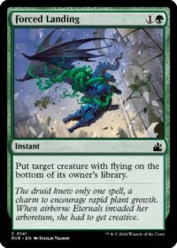 Forced Landing (Foil) - #141 - Common  - Español