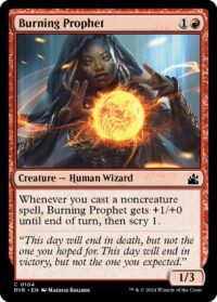 Burning Prophet (Foil) - #104 - Common  - Español
