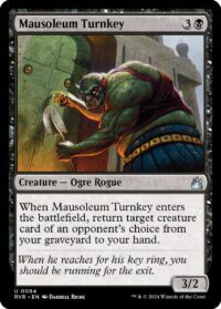 Mausoleum Turnkey - #84 - Uncommon  - Español