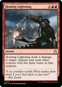 Homing Lightning - #112 - Uncommon  - Español