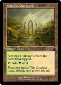 Selesnya Guildgate (Retro Frame) (Foil) - #410 - Common  - Español