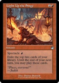 Light Up the Stage (Retro Frame) (Foil) - #338 - Uncommon  - Español