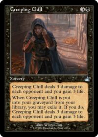 Creeping Chill (Retro Frame) (Foil) - #453 - Uncommon  - Español