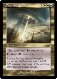 Supreme Verdict (Retro Frame) (Foil) - #461 - Rare  - Español
