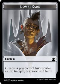 Emblem - Domri Rade (Foil) - #20 - Token  - Español
