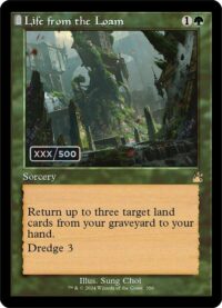 Life from the Loam (Retro Frame) (Serial Numbered) (Foil) - #350 - Rare  - Español