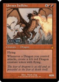 Utvara Hellkite (Retro Frame) (Serial Numbered) - #342 - Mythic  - Español