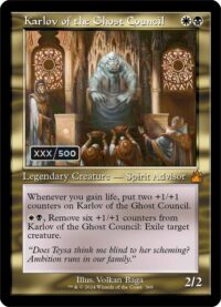 Karlov of the Ghost Council (Retro Frame) (Serial Numbered) (Foil) - #369 - Mythic  - Español