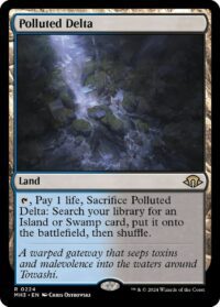 Polluted Delta (Foil) - #224 - Rare - Inglés