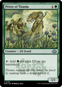 Priest of Titania - #286 - Uncommon - Inglés