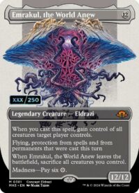 Emrakul, the World Anew (Borderless) (Serial Numbered) - #381 - Mythic - Inglés