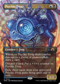 Psychic Frog (Borderless) - #344 - Rare - Inglés