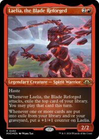 Laelia, the Blade Reforged (Foil Etched) - #482 - Rare - Inglés