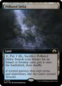 Polluted Delta (Extended Art) - #465 - Rare - Inglés