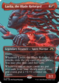 Laelia, the Blade Reforged (Borderless) (Foil) - #368 - Rare - Inglés